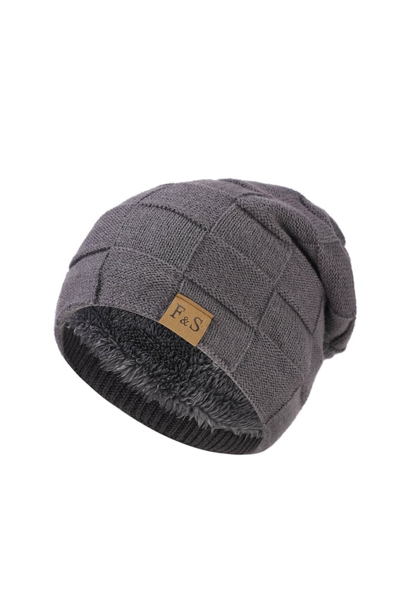 Hats for Men Winter Hats for Guys Cool Beanies Mens Lined Knit Warm Thick Skully Stocking Binie Hat