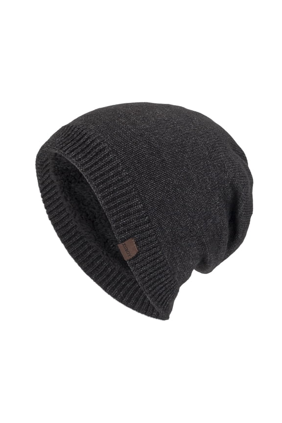 Hats for Men Women Slouch Beanie Cabled Pattern Star Knit Hat Skull Cap