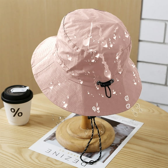 Awdenio Hats for Women Men Bucket Rain Hat with Chin Strap Quick Dry Packable Sun Hat Safari Hat UV Protection
