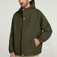 thumbnail image 1 of Awdenio Jacket Men Lightweight Waterproof Coat with Hood Windbreaker for Cycling, Golf, 1 of 6