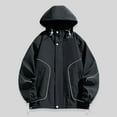 thumbnail image 1 of Awdenio Jacket for Men Outdoor Sports Waterproof Hooded Long Sleeve Coat Windproof Jacket, 1 of 9