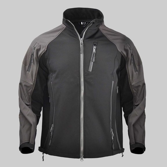 Awdenio Jacket for Men Water Resistant Windproof Tactical Winter Zip Up Coat Hunting Outdoors