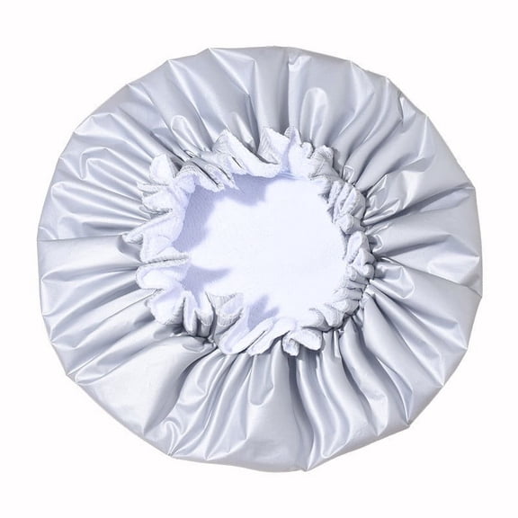 Awdenio Luxury Shower Cap for Women, Double Layers Microfiber Terry Lined with Dry Hair Function, Extra Large for Long Hair
