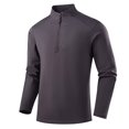 thumbnail image 1 of Awdenio Men Clothing Golf Running 1/4 Zip Pullover Quarter Zip Breathable Soft Touch Athletic Workout Gym Casual Pullover Sweater Top, 1 of 4