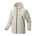 thumbnail image 1 of Awdenio Men Jacket Lightweight Waterproof Shell Hooded Outdoo Coat Hiking Windbreake jacket, 1 of 3