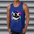 thumbnail image 1 of Awdenio Men Tank Tops Graphic Tank Tops Crewneck Gym Muscle Beach Hawaii Sleeveless Shirts, 1 of 5