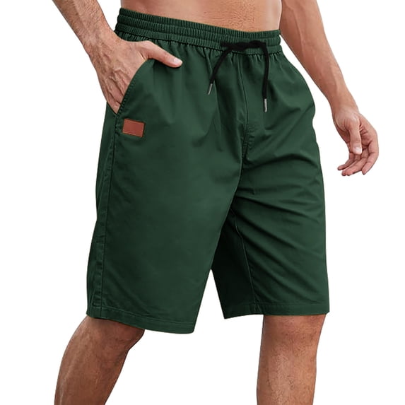 Awdenio Men's Athletic Cargo Shorts Relaxed Fit Multi-Pocket Outdoor Cargo Shorts for Men Travel Camping