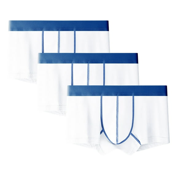 Awdenio Men's Boxer Briefs Breathable and Comfortable Cotton Stretch Moisture-Wicking Underwear 3 Pack