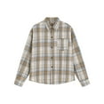 thumbnail image 1 of Awdenio Men's Clothing Button Down Shirts Regular Fit Long Sleeve Casual Plaid Fashion Shirt, 1 of 8