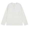 thumbnail image 1 of Awdenio Men's Clothing Button Down Shirts Stretchy Long Sleeve Basic Work Formal Casual Blouse, 1 of 7