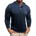 thumbnail image 1 of Awdenio Men's Fashion Hoodies & Sweatshirts Long Sleeve Cotton Fashion Casual Classic Collared Shirts, 1 of 8