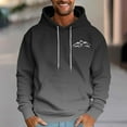 thumbnail image 1 of Awdenio Men's Fashion Hoodies & Sweatshirts Loose Fit Pullover Casual Fashion Long Sleeve Hooded Sweatshirts with Pocket, 1 of 5