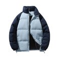 thumbnail image 1 of Awdenio Men's Hooded Puffer Jacket - Insulated Quilted Winter Coat - Weather Resistant Men's Bubble Jacket,Sizes: S-3XL, 1 of 3