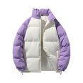 thumbnail image 1 of Awdenio Men's Hooded Puffer Jacket - Insulated Quilted Winter Coat - Weather Resistant Men's Bubble Jacket,Sizes: S-3XL, 1 of 3