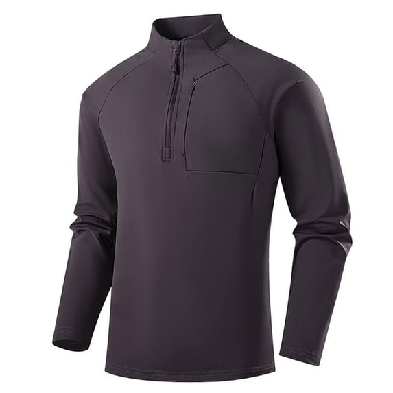 Awdenio Men's T-shirts Golf Running 1/4 Zip Pullover Quarter Zip Breathable Soft Touch Athletic Workout Gym Casual Pullover Sweater Top