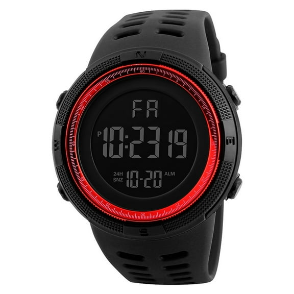 Awdenio Men's Wrist Watches, Mens Digital Sports Watch, Waterproof LED Screen Large Face Military Watches for Men on