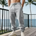 thumbnail image 1 of Awdenio Mens Cargo Pants Lounge Pants Casual Cargo Joggers for Men Mens Sweatpants, 1 of 8