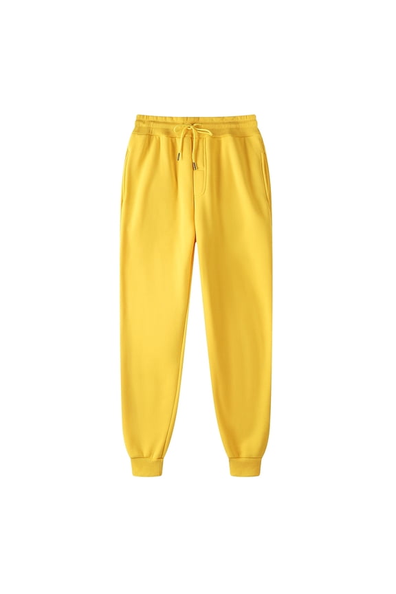 Awdenio Mens Fleece Active Athletic Workout Jogger Elastic Waist Full Length Hip-hop Sweatpants for Men with Pocket and Drawstring
