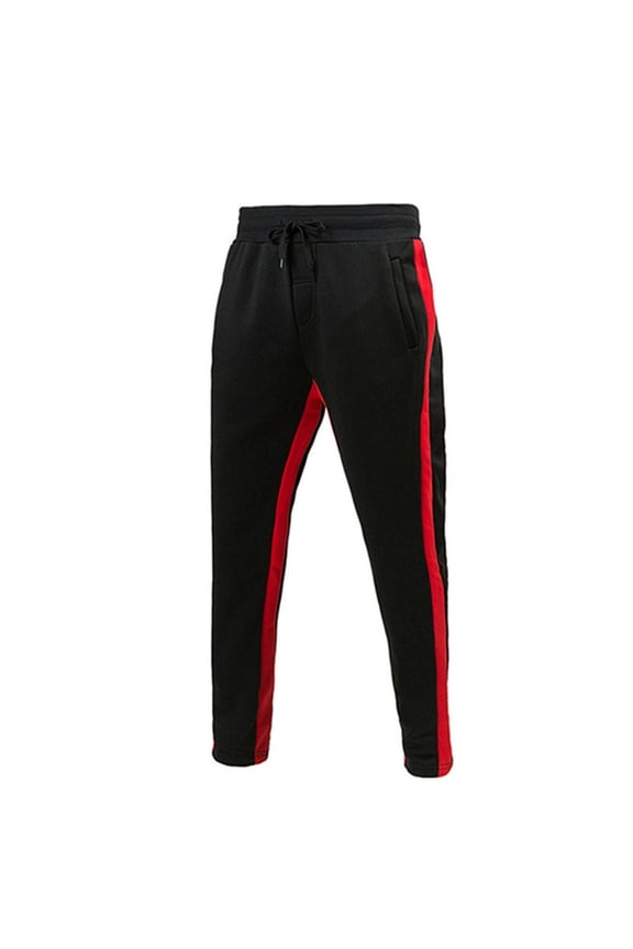 Awdenio Mens Fleece Active Athletic Workout Jogger Elastic Waist Full Length Sweatpants for Men with Pocket and Drawstring
