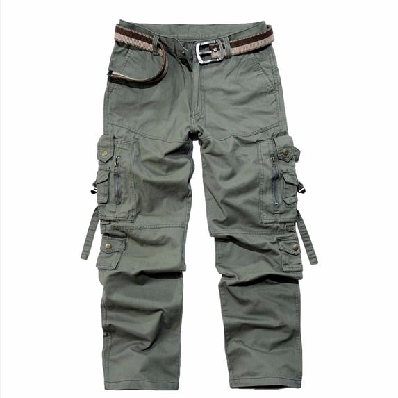 Awdenio Mens Full Length Pants Comfortable Fashion Side Pockets Small Fitness Feet Tight Fitting Solid Pants Full Length Pants