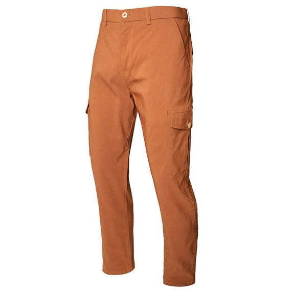 Awdenio Mens Full Length Pants Fashion Four Seasons Straight Leg Daily Thin Casual Slim Fit Comfortable Business Pants