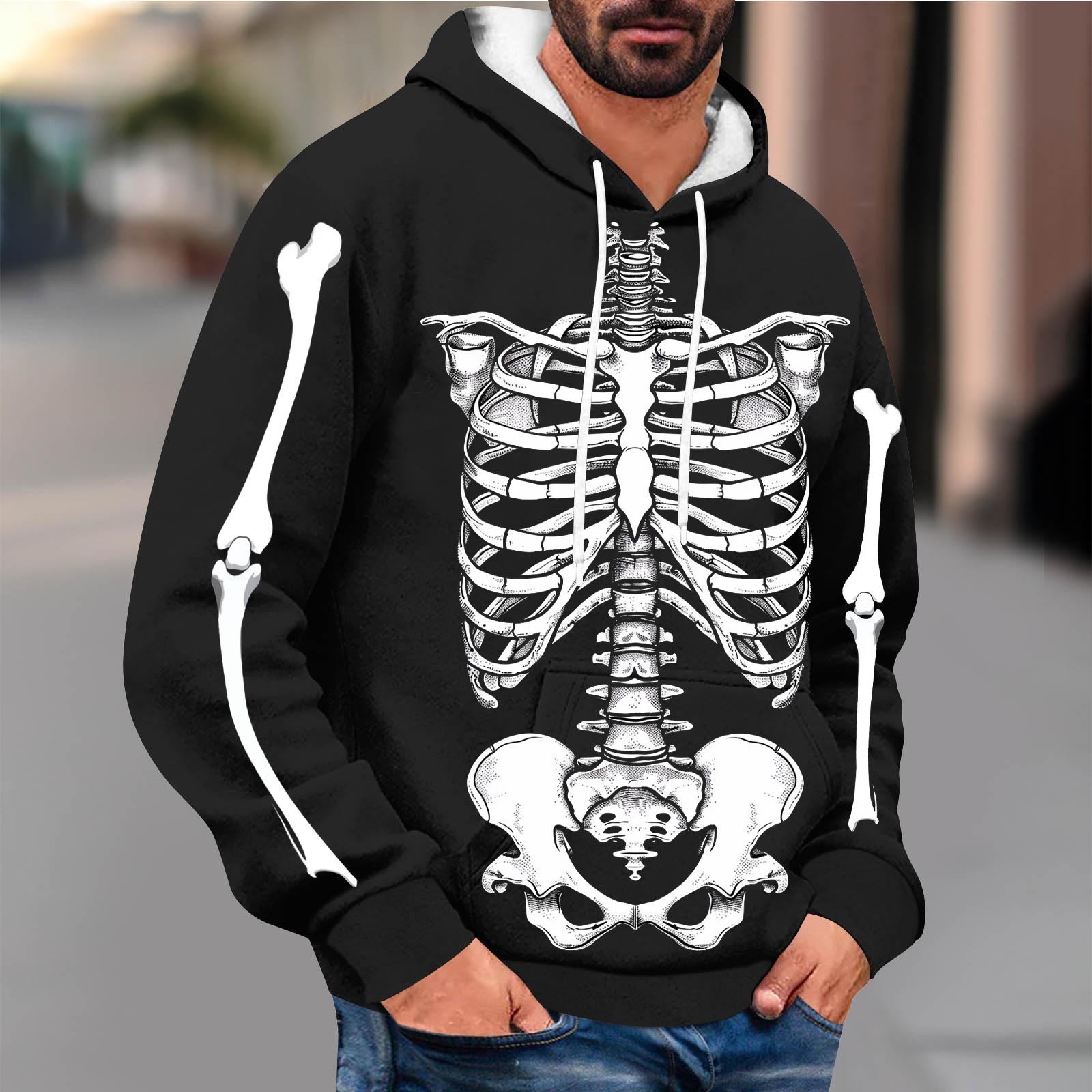 Awdenio Mens Hoodies Sweatshirts Unisex 3D Digital Printed Hoodie