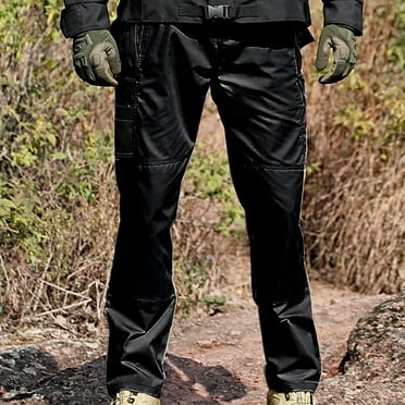 Awdenio Mens Pants Pocket Water Ripstop Hiking Pants Lightweight Cargo Fishing Military Pants Lightweight Hiking Work Pants with Multiple Pockets