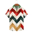 thumbnail image 1 of Awdenio Mens Shirts Christmas Hawaiian Shirt for Men Short Sleeve Button Down Plaid Santa Vacation Dress Shirts,Size S, 1 of 5