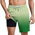 thumbnail image 1 of Awdenio Mens Shorts Swim Trunks with Compression Quick Dry Bathing Suit Lightweight Swimming Shorts, 1 of 6