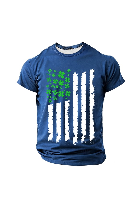 Mens T Shirts Saint Patricks Day T Shirts Funny St Pattys Tees for Partying Parade Tee for Guys