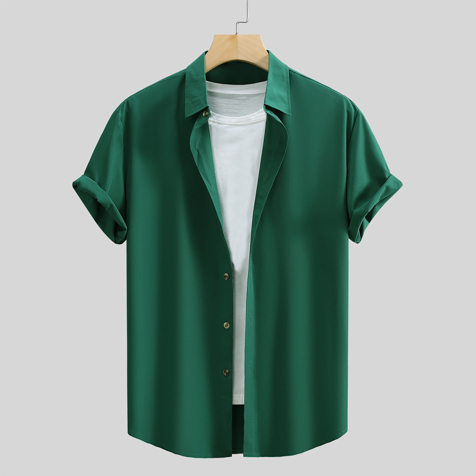 Casual Daily Buttons Turndown Collar Blouses(4 Colors) Casual Daily Buttons Turndown Collar Blouses(4 Colors)
