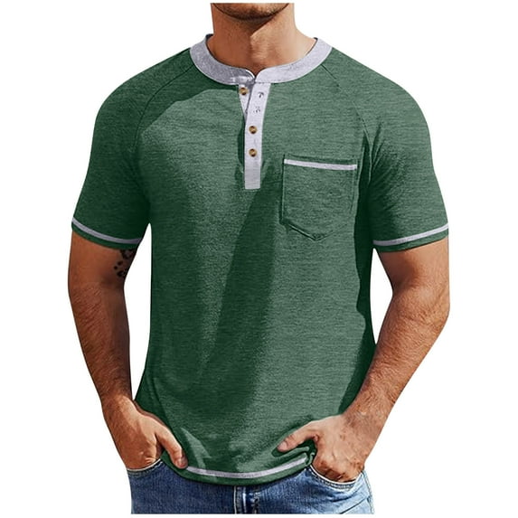Awdenio Mens T shirts Short Sleeve Quick Dry Polyester Collared Shirts Casual Golf Shirts, Moisture-Wicking