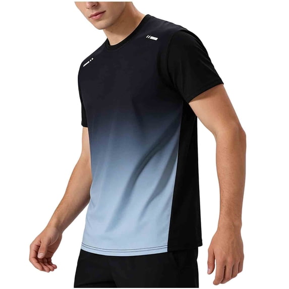 Awdenio Mens Tshirts Quick-Drying Tops Boxing Training Outdoor Leisure Running T-Shirts