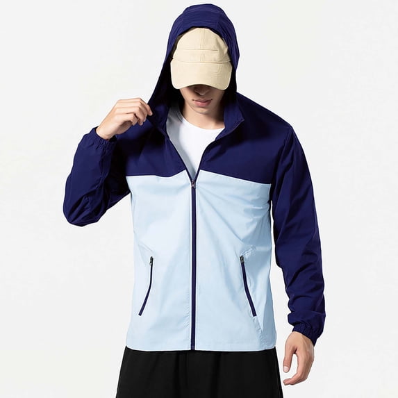 Awdenio Mens Winter Jacket Waterproof Outdoor Climb Sport Hooded Jacket Windbreaker