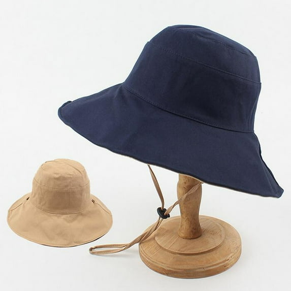 Awdenio Mens Womens Hats Bucket Rain Hat Summer hat, Sun hat, Foldable in its Integrated Pocket, Nylon Look or Cotton Feel