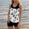 thumbnail image 1 of Awdenio Modest Swimsuits for Women 2025 Flowy Swimwear Two Piece Bathing Suits Swim Tank Top with Boyshorts, 1 of 9