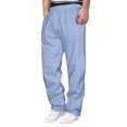 thumbnail image 1 of Awdenio New Arrivals Pants for Men Cargo Sweatpants Rope Loosening Waist Solid Color Pocket Trousers Loose Sports Trousers, 1 of 5
