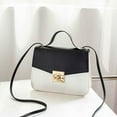 thumbnail image 1 of Awdenio New Color-Block Crossbody Bags for Women Leather Cross Body Purses Cute Designer Handbags Shoulder Bag Medium Size, 1 of 3