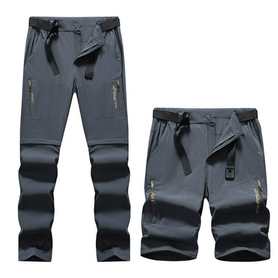 Awdenio Pants for Men Hiking Pants Quick Dry Lightweight Fishing Convertible Zip Off Safari Trousers