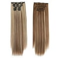 thumbnail image 1 of Awdenio Real As Remy Fashion Hair Long Clip in Hair Extensions Full Straight Wig, 1 of 4