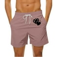 thumbnail image 1 of Awdenio Running Shorts for Men Swim Trunks Hawaiian Bathing Mesh Lining Suit Swimsuits Beach Shorts with Pockets, 1 of 4