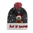 thumbnail image 1 of Awdenio Santa Hats Women Men Warm Christmas Baggy Crochet Winter Wool Ski Beanie Hole Caps Hat, 1 of 3