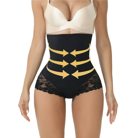 Awdenio Shapewear for Women Plus Size , Ladies Body Shaper Abdominal Lifter Hip Shaper High Waist Stretch Slimming Body Corset Shaping Pants