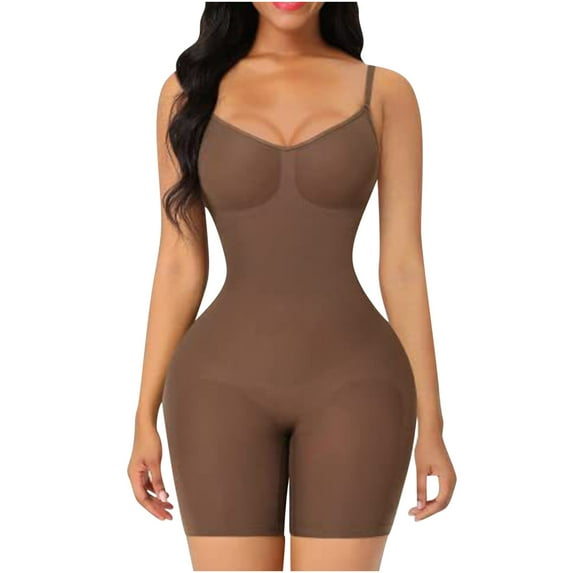 Awdenio Shapewear for Women Plus Size Clearance, Ladies One-Piece Body Shaper Abdominal Lifter Hip Shaper Underwear Stretch Slimming Body Corset