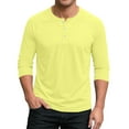 thumbnail image 1 of Awdenio Shirts for Men Long Sleeve Shirts Waffle Button Casual Basic Lightweight Tops, 1 of 5