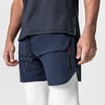 thumbnail image 1 of Awdenio Shorts for Men Swimming Trunks with Compression Stretchy Board Shorts with Zipper Pockets, 1 of 4