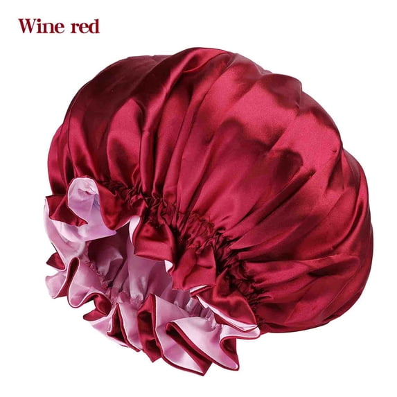 Awdenio Shower Reusable Caps For Women Waterproof Large Shower Cap, Hair Caps Double Waterproof Layers Shower Cap For Women Hair Protection