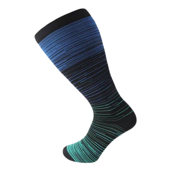 Awdenio Socks for Men Big Size Outdoor Sports Running Fitness Nylon Solid High Socks