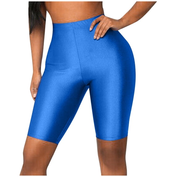 Awdenio Summer Shorts Fashion Womens Bike Yoga Elastic High Waist Shorts Leggings Sports Casual Pants