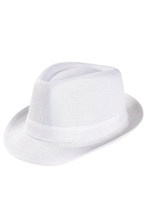 Awdenio Sunshade Hats Unisex Gangster Cap Beach Sun Straw Band Sunhat